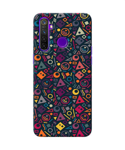 Geometric Abstract Realme 5 Pro Back Cover