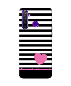 Abstract Heart Realme 5 Pro Back Cover