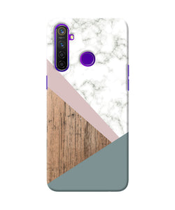 Marble Wood Abstract Realme 5 Pro Back Cover