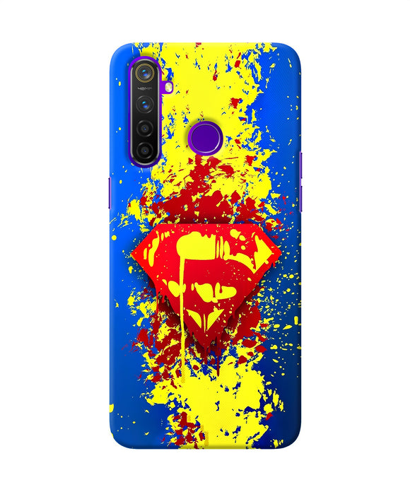 Superman Logo Realme 5 Pro Back Cover