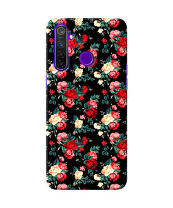 Rose Pattern Realme 5 Pro Back Cover