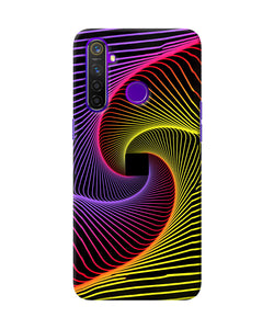 Colorful Strings Realme 5 Pro Back Cover