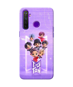 BTS Tiny Tan Realme 5 Pro Back Cover