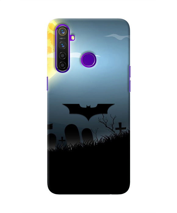 Batman Scary cemetry Realme 5 Pro Real 4D Back Cover