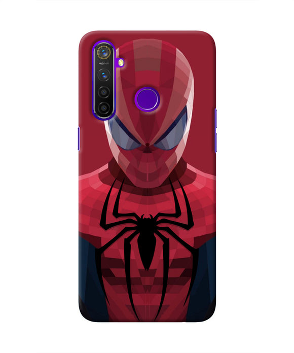 Spiderman Art Realme 5 Pro Real 4D Back Cover