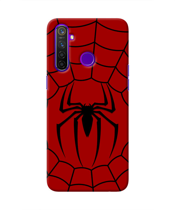 Spiderman Web Realme 5 Pro Real 4D Back Cover