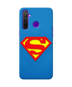 Superman Blue Realme 5 Pro Real 4D Back Cover