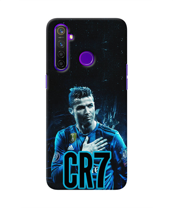 Christiano Ronaldo Blue Realme 5 Pro Real 4D Back Cover