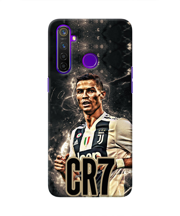 CR7 Dark Realme 5 Pro Real 4D Back Cover