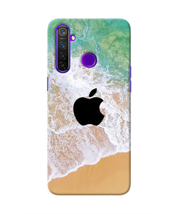 Apple Ocean Realme 5 Pro Real 4D Back Cover