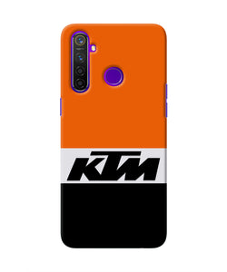 KTM Colorblock Realme 5 Pro Real 4D Back Cover