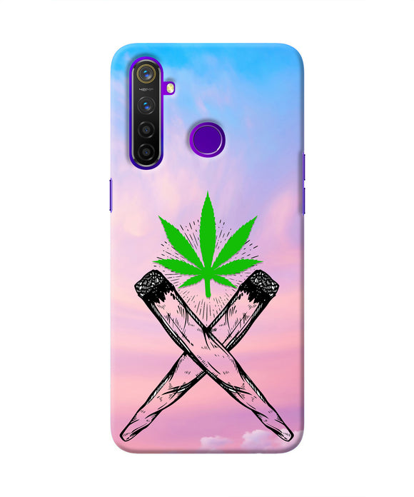 Weed Dreamy Realme 5 Pro Real 4D Back Cover