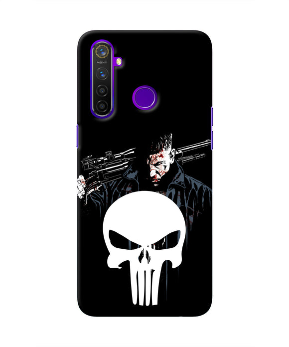 Punisher Character Realme 5 Pro Real 4D Back Cover