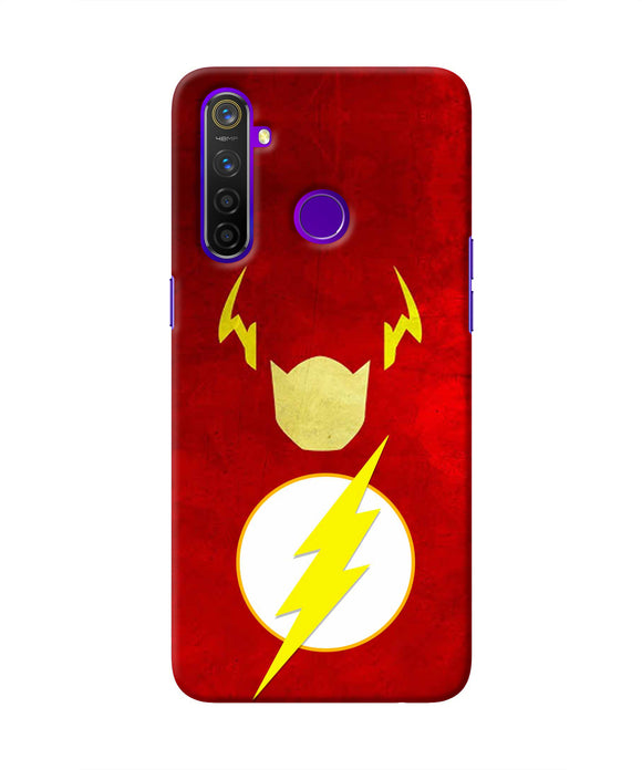 Flash Character Realme 5 Pro Real 4D Back Cover