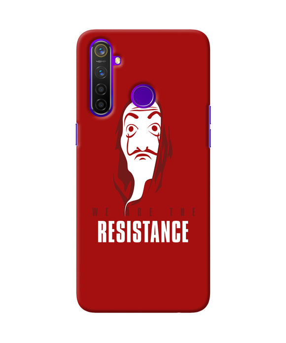 Money Heist Resistance Quote Realme 5 Pro Back Cover