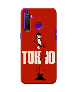 Money Heist Tokyo With Gun Realme 5 Pro Back Cover