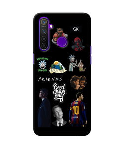 Positive Characters Realme 5 Pro Back Cover