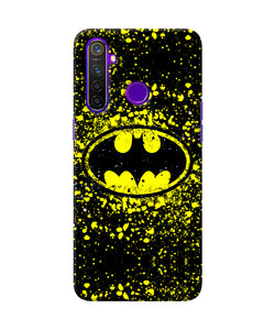 Batman Last Knight Print Yellow Realme 5 Pro Back Cover