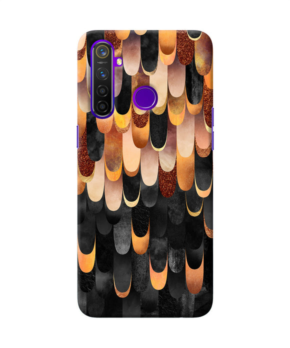 Abstract Wooden Rug Realme 5 Pro Back Cover