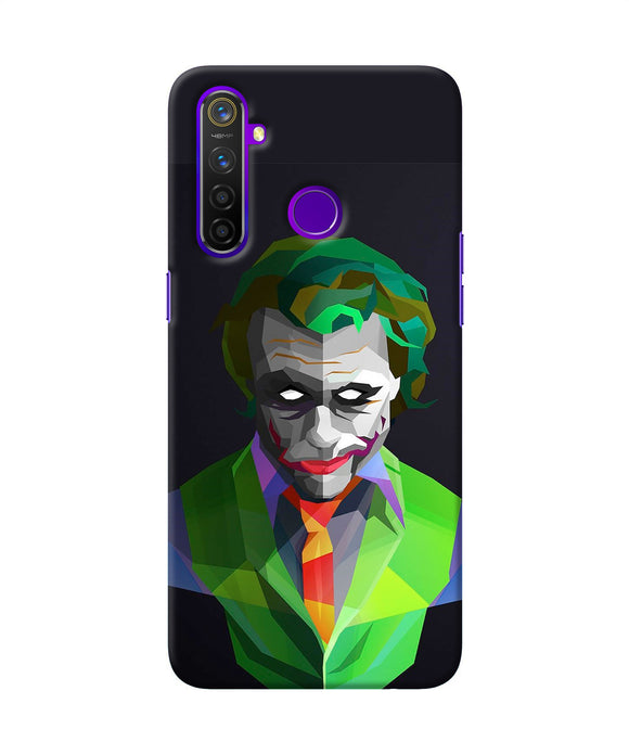 Abstract Joker Realme 5 Pro Back Cover