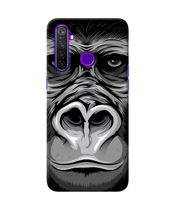 Black Chimpanzee Realme 5 Pro Back Cover