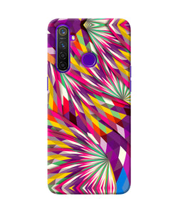 Abstract Colorful Print Realme 5 Pro Back Cover