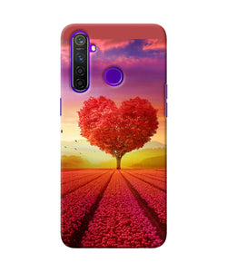 Natural Heart Tree Realme 5 Pro Back Cover