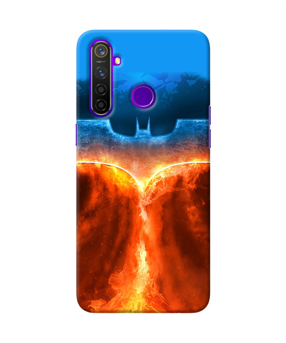 Burning Batman Logo Realme 5 Pro Back Cover