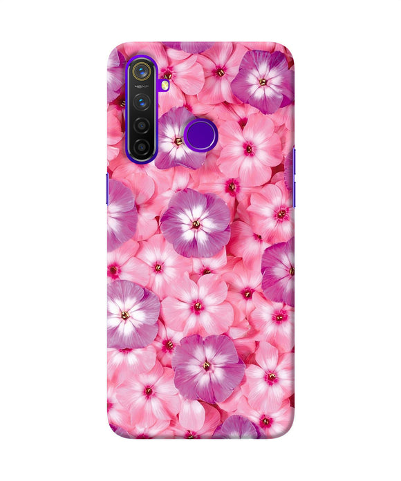 Natural Pink Flower Realme 5 Pro Back Cover