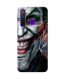 Joker Half Face Realme 5 Pro Back Cover