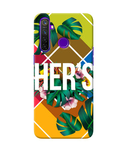 His Her Two Realme 5 Pro Back Cover