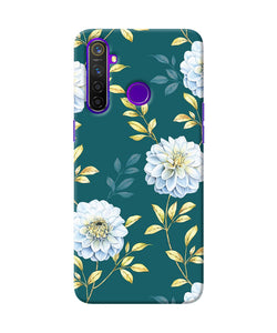 Flower Canvas Realme 5 Pro Back Cover