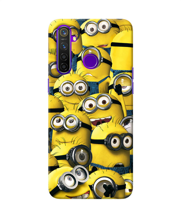 Minions Crowd Realme 5 Pro Back Cover