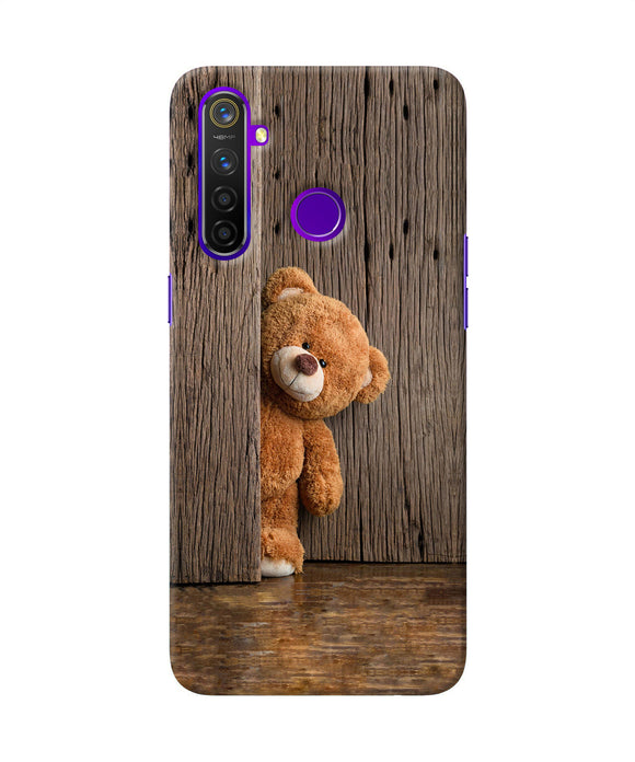 Teddy Wooden Realme 5 Pro Back Cover