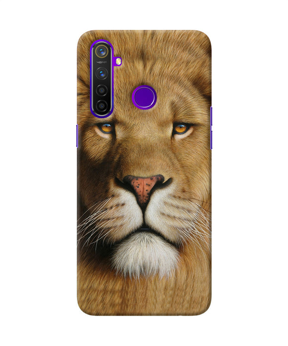 Nature Lion Poster Realme 5 Pro Back Cover