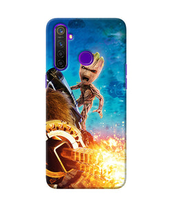 Groot Angry Realme 5 Pro Back Cover