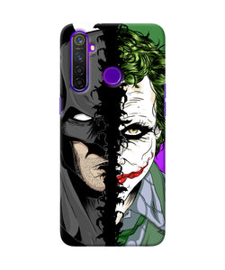 Batman Vs Joker Half Face Realme 5 Pro Back Cover