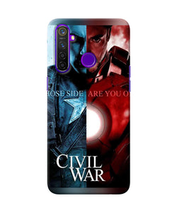 Civil War Realme 5 Pro Back Cover