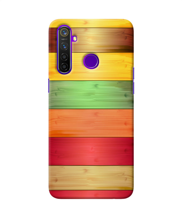 Wooden Colors Realme 5 Pro Back Cover