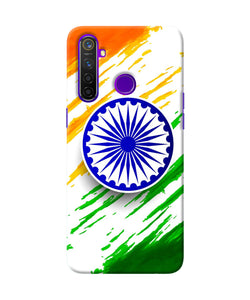 Indian Flag Colors Realme 5 Pro Back Cover