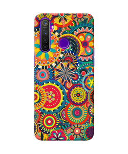 Colorful Circle Pattern Realme 5 Pro Back Cover