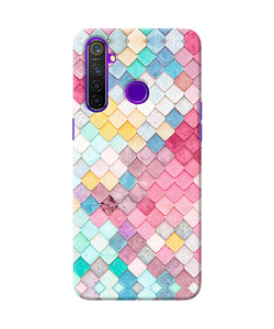 Colorful Fish Skin Realme 5 Pro Back Cover