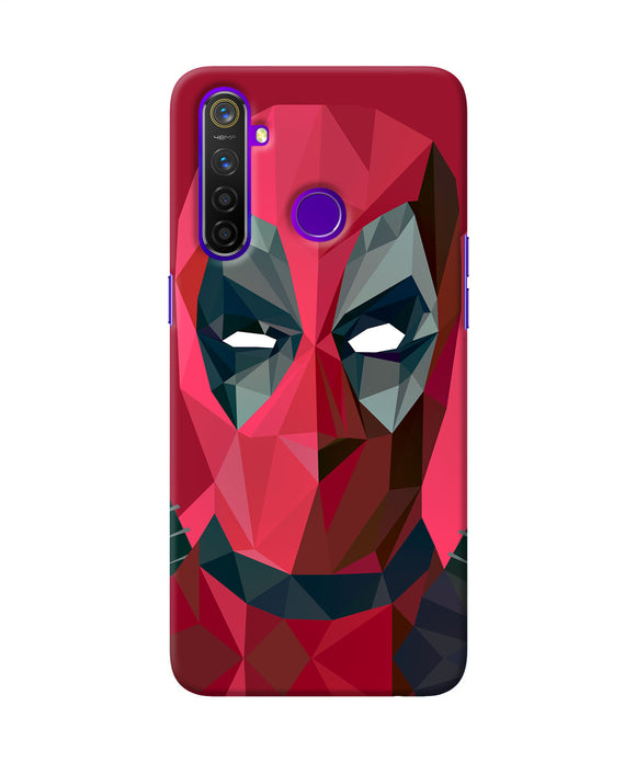 Abstract Deadpool Full Mask Realme 5 Pro Back Cover