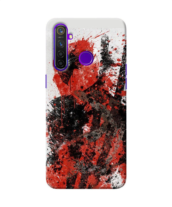 Deadpool Rugh Sketch Realme 5 Pro Back Cover