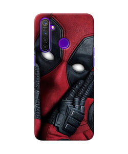 Thinking Deadpool Realme 5 Pro Back Cover