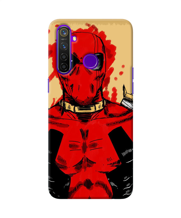 Blooded Deadpool Realme 5 Pro Back Cover