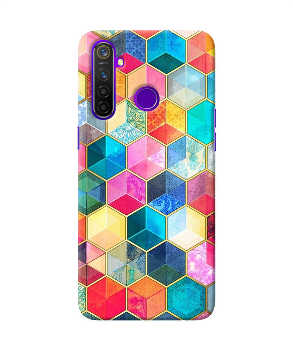 Abstract Color Box Realme 5 Pro Back Cover