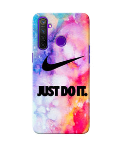 Just Do It Colors Realme 5 Pro Back Cover