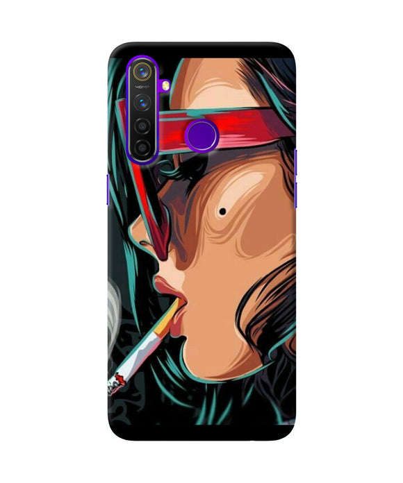 Smoking Girl Realme 5 Pro Back Cover