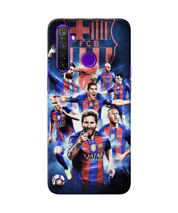 Messi Fcb Team Realme 5 Pro Back Cover